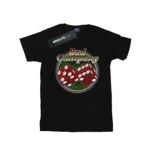 Bad Company Mens Straight Shooter Dice T-Shirt / Black